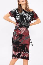Serena drape dress
